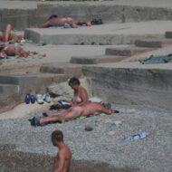 Cove Pyramid Sun Bathers