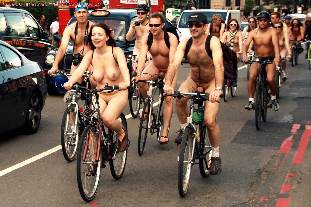 Nudist Pictures World Naked Bike Ride (WNBR) 2010 - 1