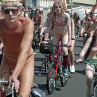 World Naked Bike Ride (WNBR) UK 2009